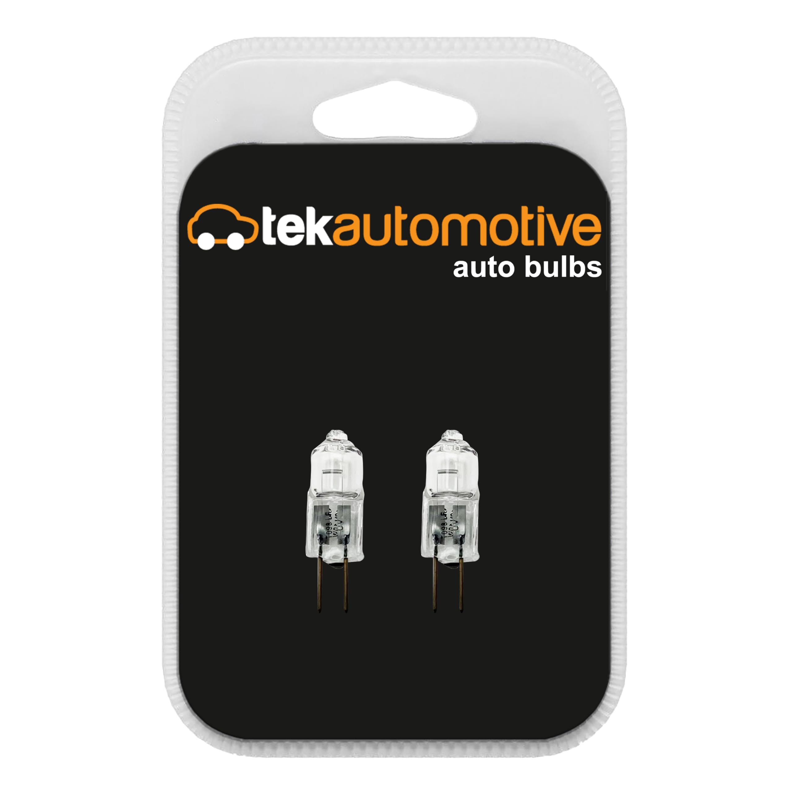 Tek Automotive 6V 10W G4 Miniature Halogen Capsule Pin Base Bulb - Twin Pack