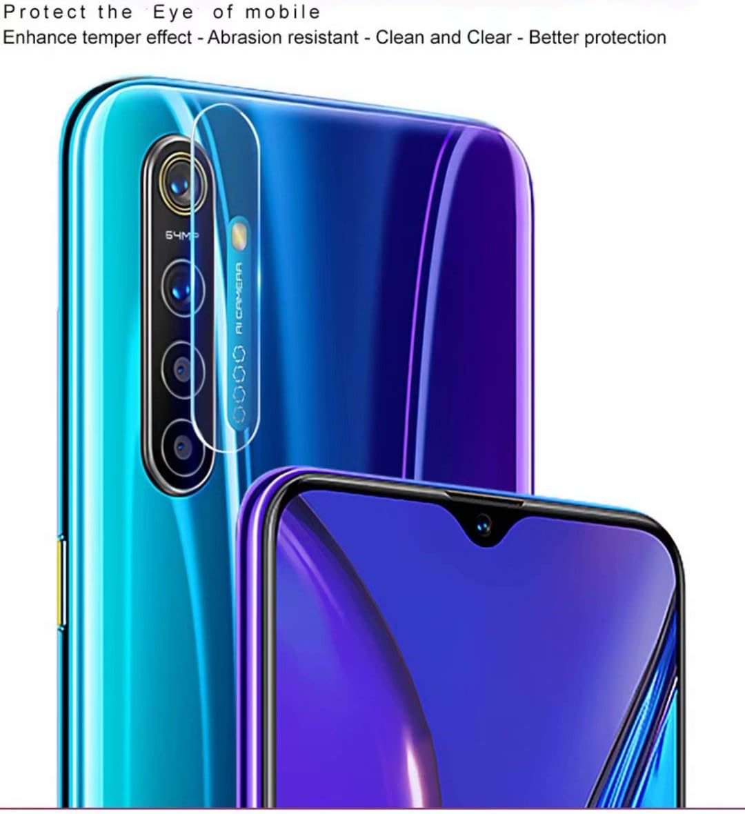 TenYll Camera Lens Protector for Samsung Galaxy A71 5G, Transparent Flexible Glass Protector for Samsung Galaxy A71 5G [3 Pack]