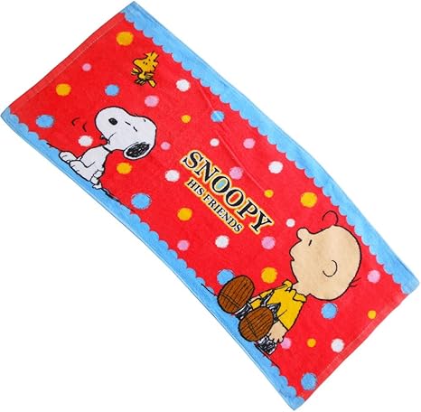 Amazon Y S Trading Peanuts キャラクターフェイスタオル スヌーピーｄ キャラクター 綿 洗顔 手洗い 外出 携帯 手拭 ギフト プレゼント フェイスタオル ホーム キッチン オンライン通販