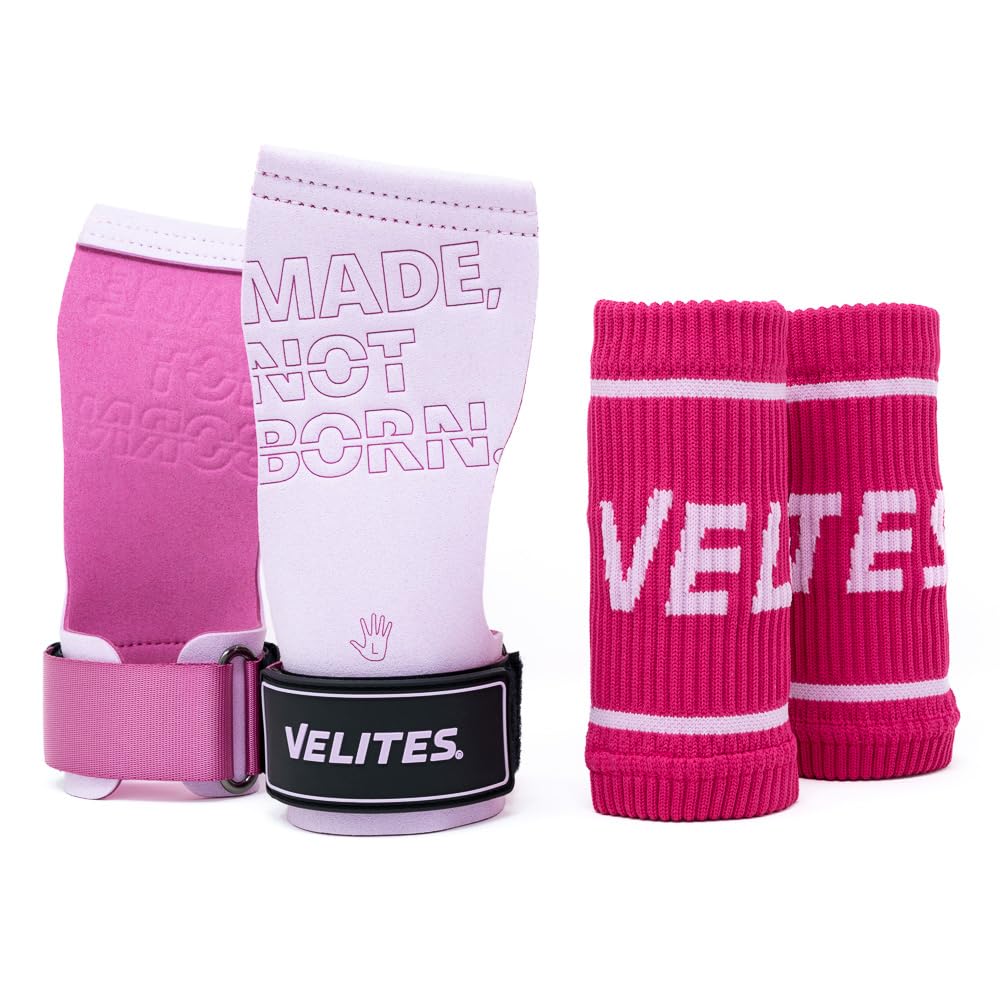 Velites Hand Strengthener Quad Pro Pink XL, Combination Flexibility, Comfort and Resistance, Suitable for Any Surface, Vegan Material