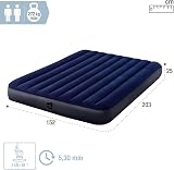 Intex Classic Downy 64765 Inflatable Mattress Twin Seat With 2 Pillows view 4