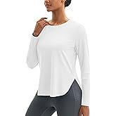 MAGCOMSEN Women's Sun Shirts SPF Long Sleeve Workout Tops Athletic UV Protection UPF 80+ Quick Dry T Shirt
