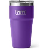 YETI Rambler 20 oz Stackable Tumbler, Stainless Steel, Vacuum Insulated with MagSlider Lid