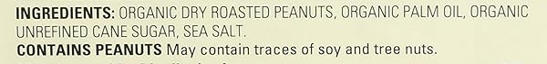 MARANATHA ORGANIC CREAMY PEANUT BUTTER SPREAD, NO STIR, 16 OUNCE JAR
