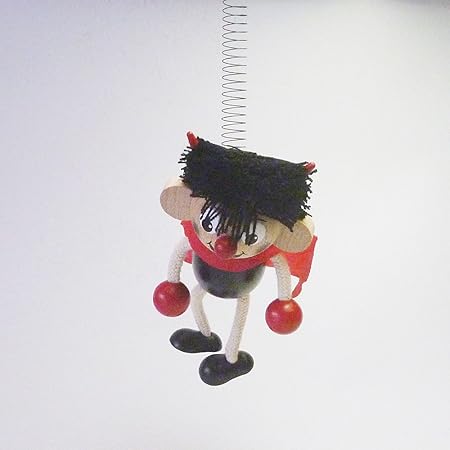 Amazon Co Jp チェコおすわり人形 悪魔くんバネ付人形 おもちゃ