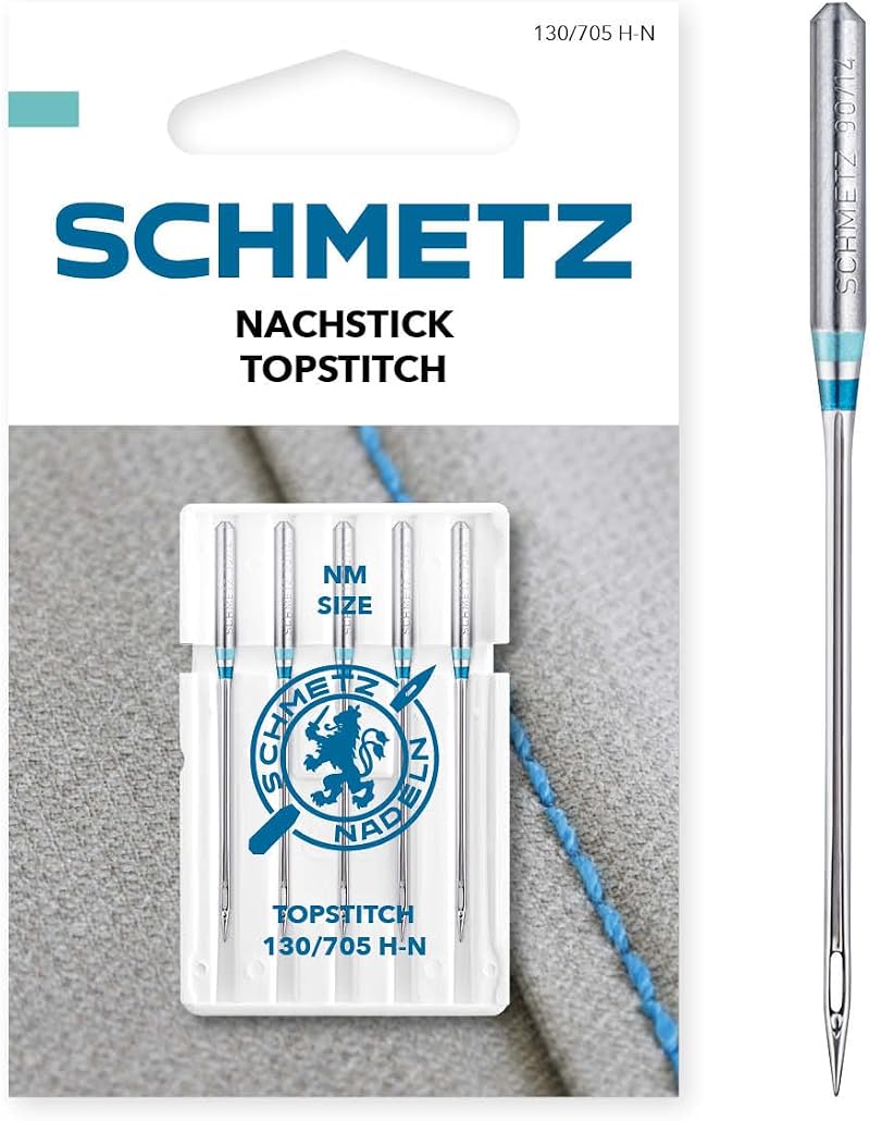 Schmetz Topstitch 90/14 Sewing Machine Needles 5 pack 130/705 H-N