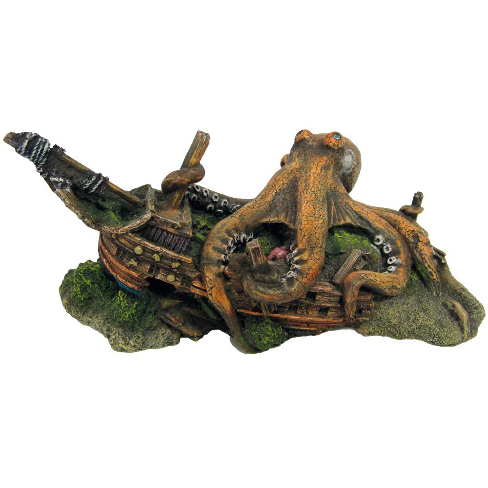 WAVE Shipwreck with Octopus