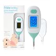 Frida Digital Rectal Thermometer for Babies, Newborns & Infants | Quick & Accurate Fever Check, Water Resistant, Clear Case,