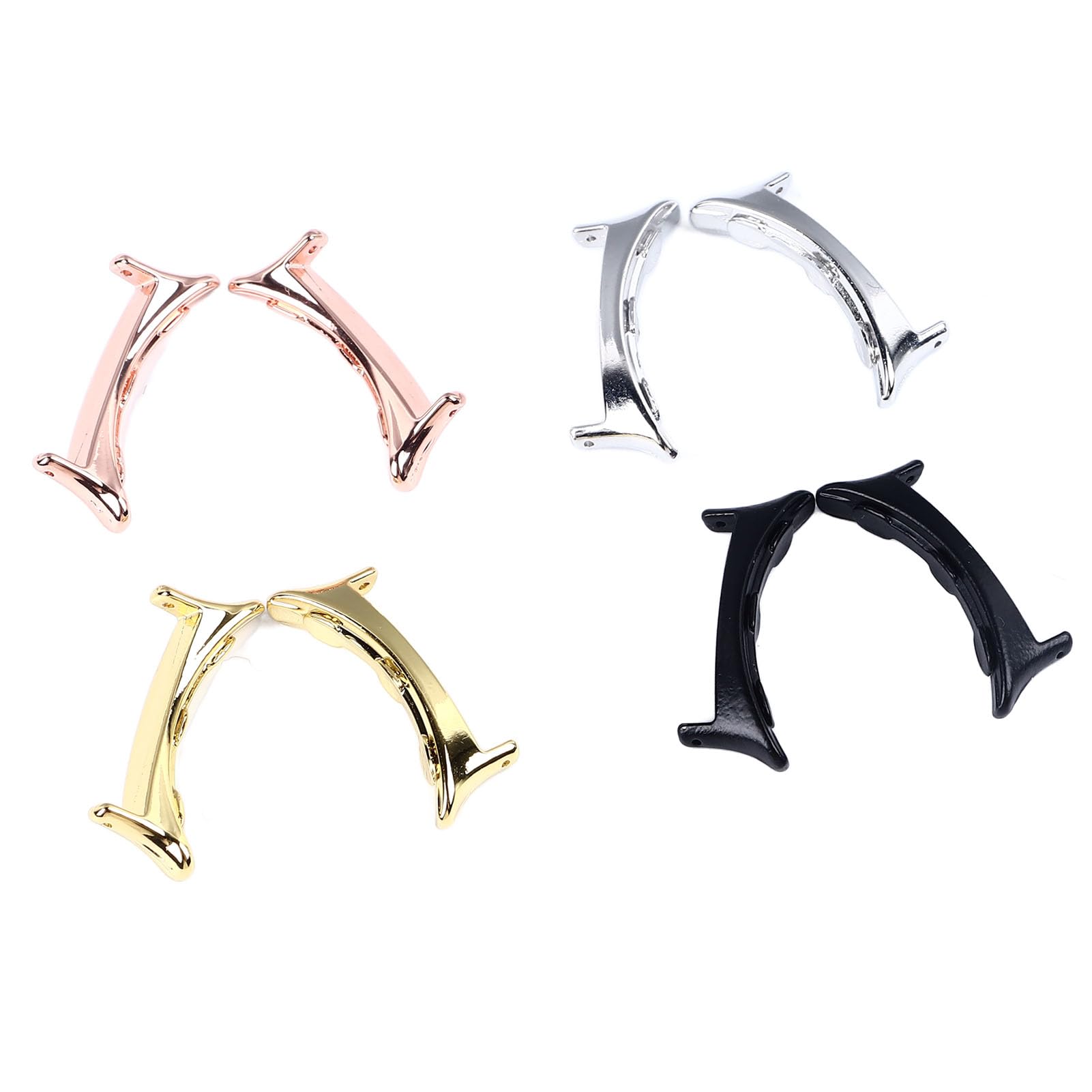 8 Pieces Watch Band Connectors, Alloy, Stylish Design, Secure Fit, Easy Installation, Suitable for Pixel 1