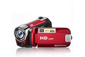 1080P Digital Camera for Photography, 16MP Vlogging Camera 16X Digital Zoom Digital Camera with 2.4in 360° Flip Screen, Compa