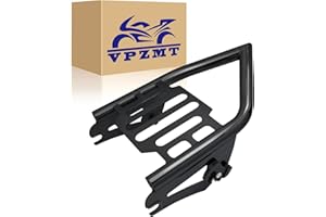 VPZMT Detachable Luggage Racks Fits for Harley Touring Road King, Road Glide, Electra Glide, Street Glide 2009-2025 Rear Grab