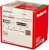 Fischer DuoPower 6 x 50 Universal Plug 100 pcs intelligent 2-Component view 3