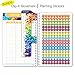 HARDCOVER Dated Middle School or High School Student Planner for Academic Year 2019-2020 (Matrix Style - 5.5
