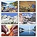 US National Parks and Landmarks - Set of 25 standard 4x6 postcards capturing the beauty of America’s most famous National Parks and man made landmarks - Each photo post card has a unique image