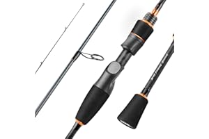 KastKing Zephyr Finesse Fishing Rods – BFS Baitcasting & Spinning Rods, IM6 Graphite, Extra Twin-Tip, 2pc & 3pc Travel Design, Ultra-Light Lure Casting, Stainless Steel Guides with Zirconium Rings