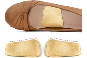 Beautulip Arch Support Inserts Women for Flat Feet & Plantar Fasciitis - 2 Height Options for High Arch & Low Arch, Gel Arch Support Cushions for High Heels, Flats and Sneakers (Beige, Low)