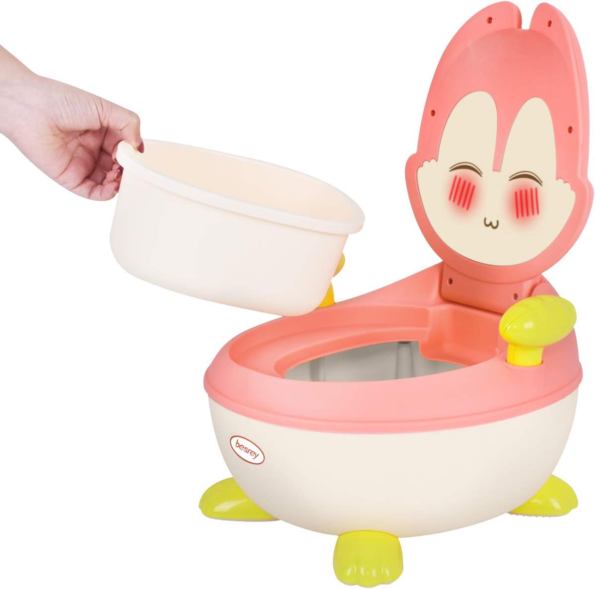 Pots Bebe Puericulture Besrey Pot Dapprentissage Ergonomique Rose Pot Pour Bebe Certification En 71 Toilette Enfant Pour Lapprentissage De La Proprete