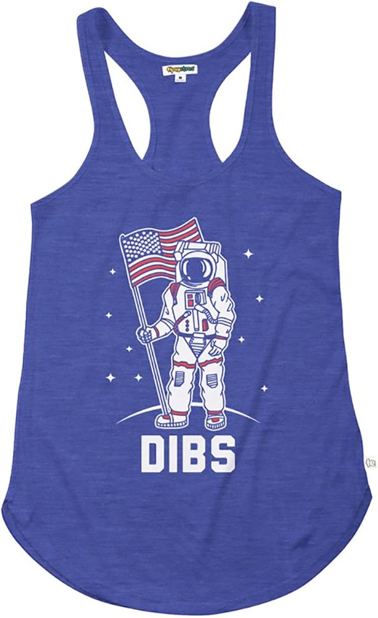 Women's Hilarious Patriotic Americana Tank Tops - USA Stars and Stripes Tanks