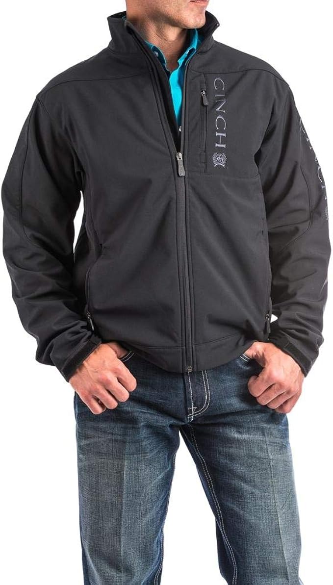 Cinch Men's Bonded Softshell Jacket at Amazon Men’s Clothing store