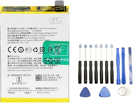 Oppo Blp643 Battery 31 Mah For Oppo R11s Amazon Co Uk Electronics