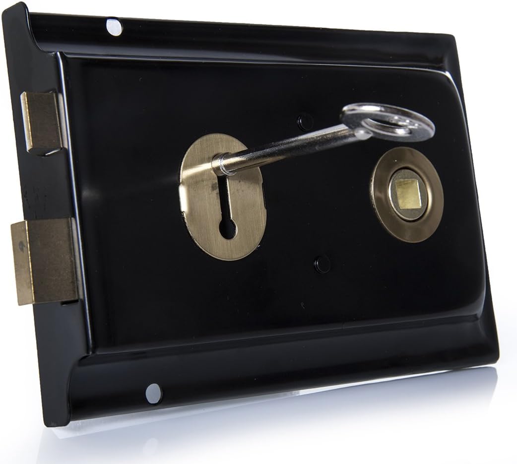 Yale YES-RK-BL Essentials Rim Knob, Black Finish - Image 4