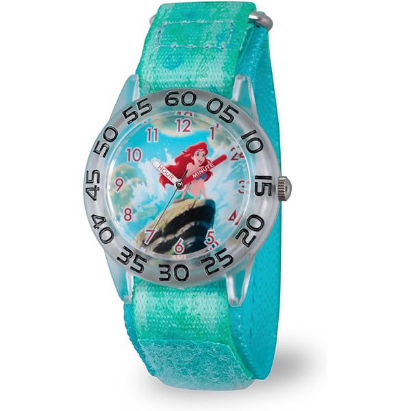 Amazon.com: Disney Little Mermaid Ariel Watch for Girls Age 4–7