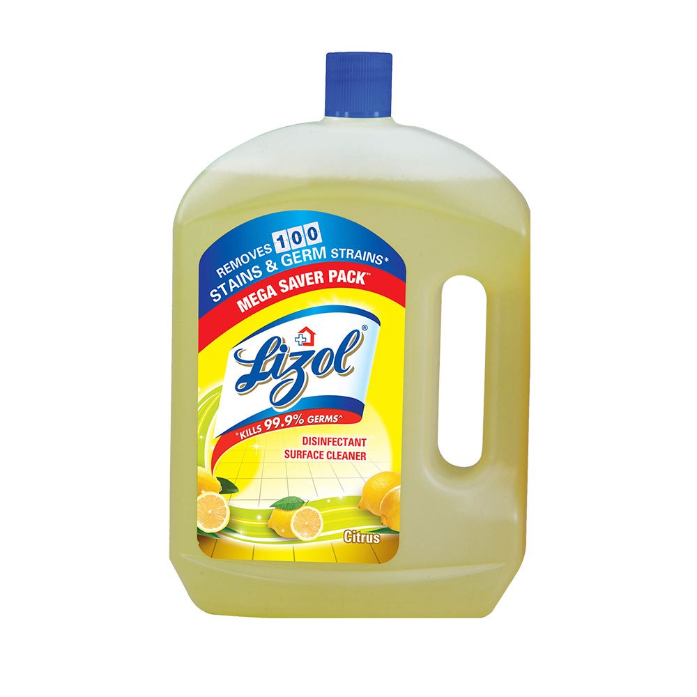 Lizol Disinfectant Floor Cleaner Citrus, 2 L PaisaWapas
