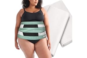 COGETORO 【Revolutionary Upgrade】 Castor Oil Pack Wrap with Two Organic Cotton Triple Layer Flannel, Reusable Castor Oil Pack for Liver Detox Organic Cold Pressed Unrefined, Pack Kit for Inflammation