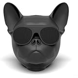 Enceinte Bluetooth AeroBull HD1 200W - Design Bulldog, Son 2.1, Subwoofer, AptX, True Wireless, Noir Mat