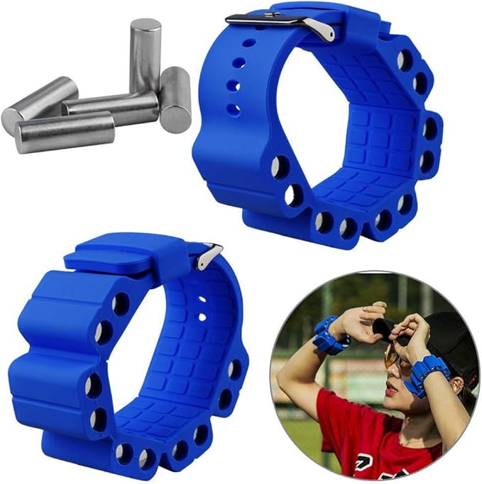 MUCC 2PCS Adjustment Weight Bearing Bracelet for Yoga Running Bracelet