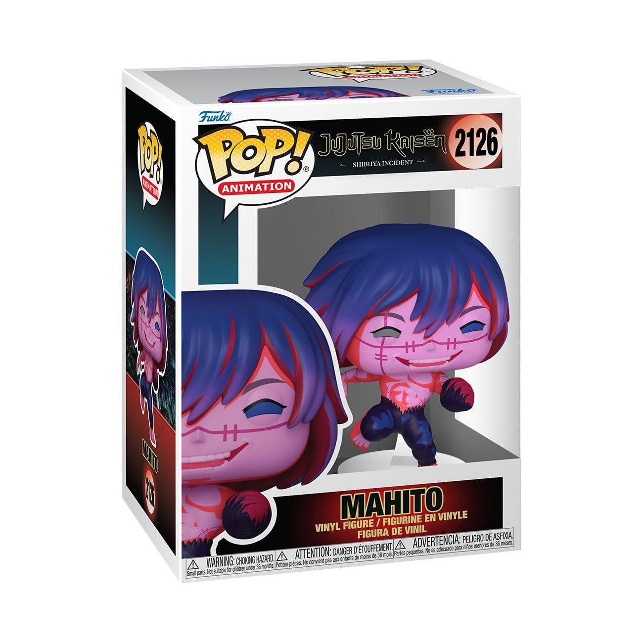 Funko POP! Animation: Jujutsu Kaisen - Mahito - Collectable Vinyl Figure - Gift Idea - Official Merchandise - Toys For Kids & Adults - Model Figure for Collectors and Display
