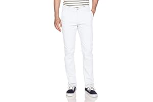 WT02 Men's Skinny Fit Basic Stretchable Cotton Chino Pant