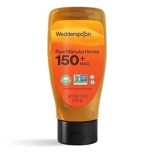 WEDDERSPOON RAW MANUKA HONEY, UNPASTEURIZED, GENUINE NEW ZEALAND...