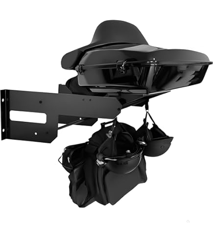 Black Detachable Two Up Tour Pack Pak Mounting Luggage Rack Compatible For Harley Davidson Touring Street Glide Road King Electra Glide 2014 2023