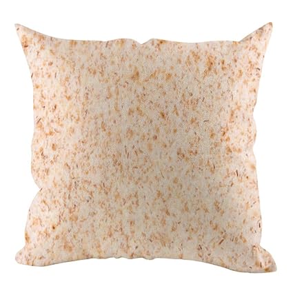 Leedy Comfortable Mexican Burritos Printed Short Plush Pillowcase