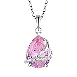 Rocayi October Birthstone Necklace for Women 925