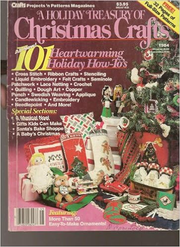 Download A Holiday Treasury Of Christmas Crafts Magazine December 1984 Crafts Projects N Patterns Magazines Karen C Metzinger Amazon Com Books PSD Mockup Templates