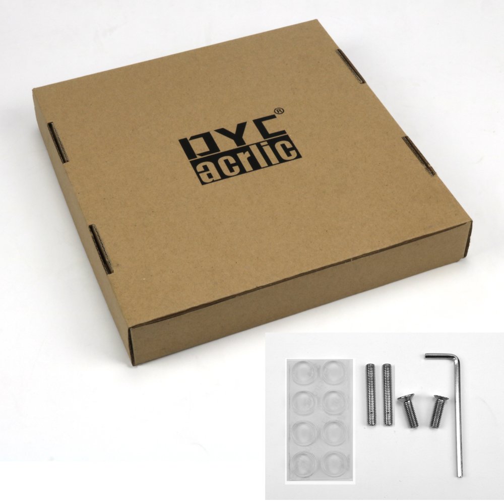 DYCacrlic Desktop Organizer for Home Office Supplies Files Pen and Desk Accessories Organization,Clear Big Desktop Organizer Box 2 set Drawers,Office Desktop Organizer Stand Holder Shelf,Cute,Supply