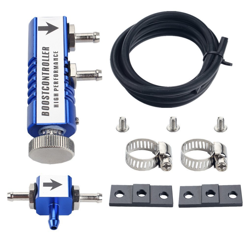 Dewhel MBC Manual Turbo Boost Controller Kit Adjustable Blue 1-30PSI Boost  Bleed Valve Universal Fit Subaru Mitsubishi Hyundai Toyota Lexus Kia Nissan  Honda ...
