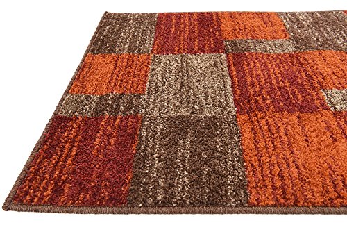 Unique Loom Harvest Collection Multi 3 x 10 Runner Area Rug (2' 6" x 10')