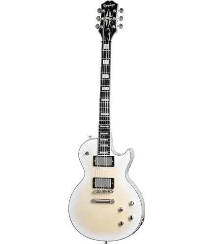 Amazon.com: Epiphone EXCLUSIVE Les Paul Custom Figured, Natural