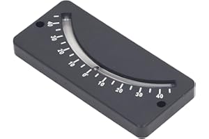Qiilu Offroad Vehicle Inclinometer Tube Clinometer Handlebar Slope Meter ‑40 to 40 Degree Inclinometer for Horizontal Micro A