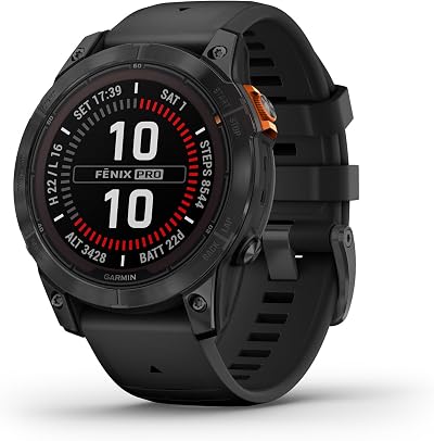 Garmin fenix 7 Pro Solar 47mm GPS Multisport Smartwatch Advanced Health