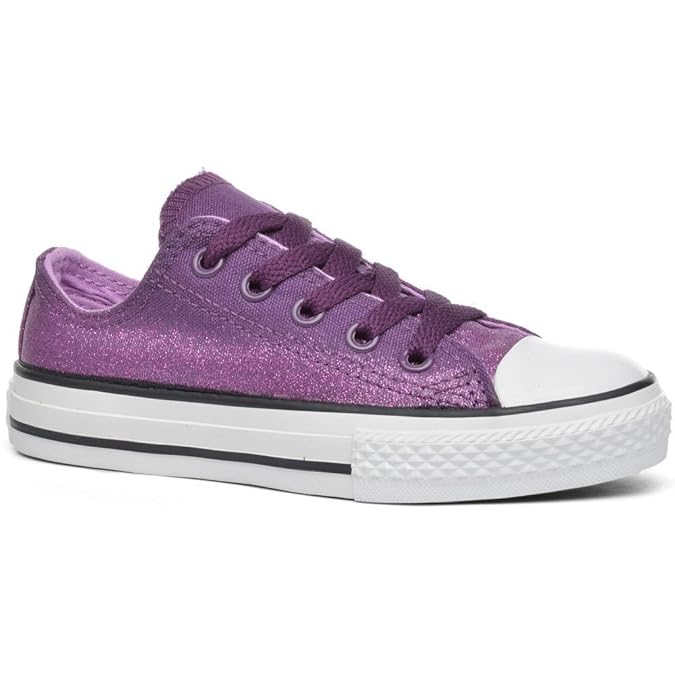 Converse Kids Chuck Taylor Double Tongue Ox Purple Sparkle (1UK / 33EUR