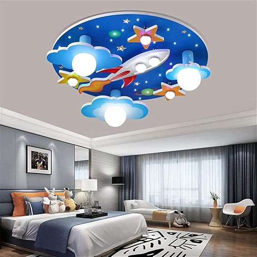 BDMF Children's ceiling light LED Ceiling / E27x3, E14x2 including