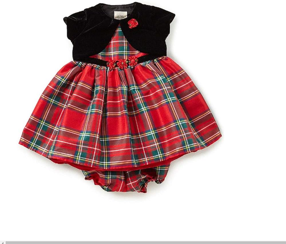 baby tartan dress next