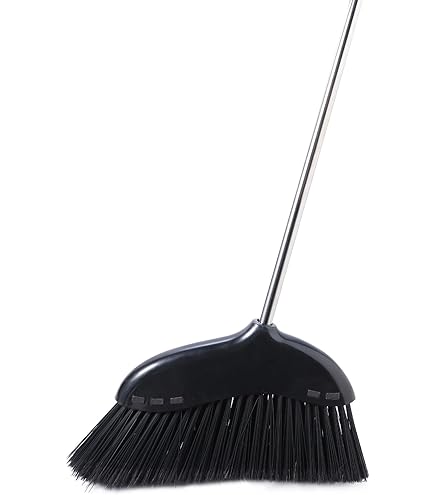 Yocada Heavy-Duty Broom Outdoor Commercial For Courtyard Garage Lobby