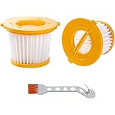 Nicever 2 Pack Washable And Reusable HEPA Filter Replacement For Ryobi 18V ONE+ Hand Vac PLC704K PLC705K PLC705B