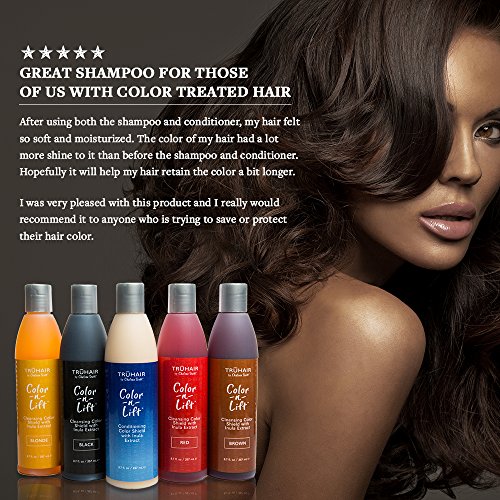 TRUHAIR Color 'N' Lift Cleansing Color Shield Hair Color Shampoo that