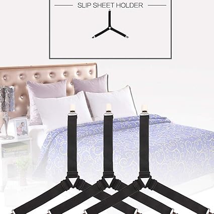 Bed Sheets Holders 4pcs Set Bed Clips Clamps Fastener Holder